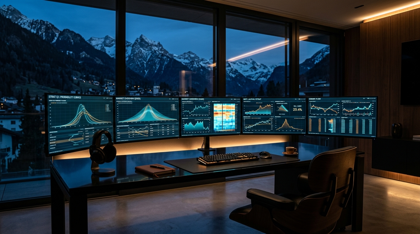 Wayne Stevenson Quantitative Trading Dual-Monitor Execution Terminal